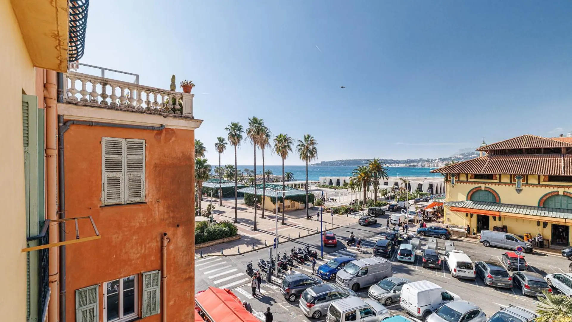 Sicardi 2 - Plage - Climatisation-Vue Mer Menton Apartment
